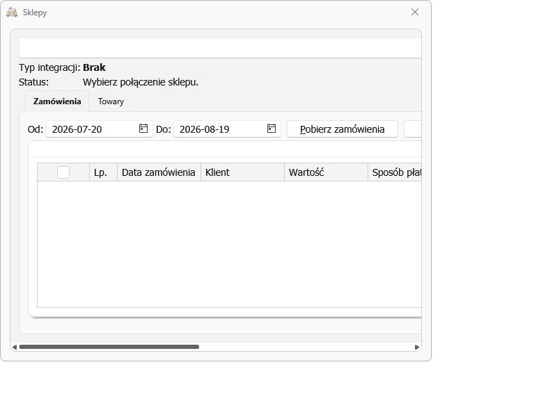 Sklepy internetowe - Faktura VAT 2027