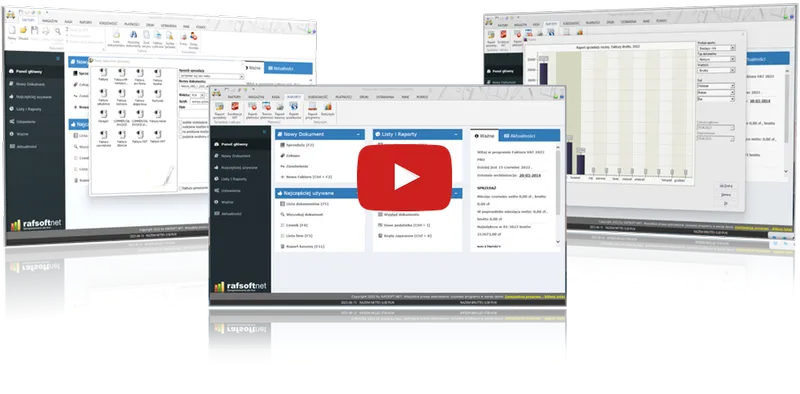 Program do faktur dla firmy usługowej — Faktura VAT 2026 na komputerze
