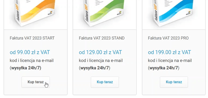 Instrukcja instalacji programu Faktura VAT