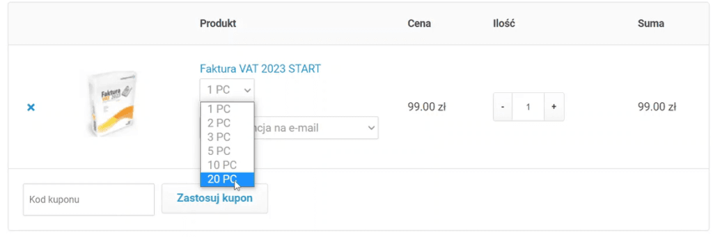 Instrukcja instalacji programu Faktura VAT