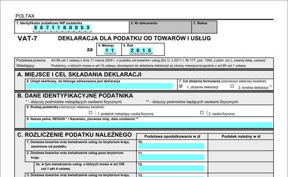 Księgowość - Ksiegowość - VAT-7 - System do wystawiania faktur