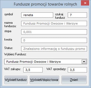 Fundusz<br>promocji - Program do faktur offline