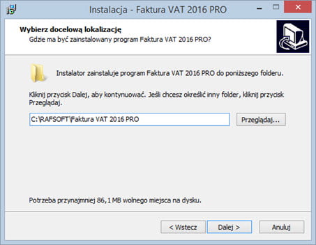 Instalacja - Faktury vat oprogramowanie