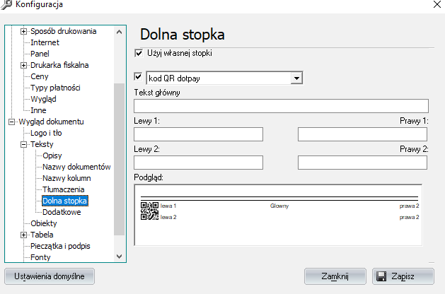 Dolna stopka
