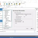 Ustawienia - Konfiguracja numeracja dokumentów