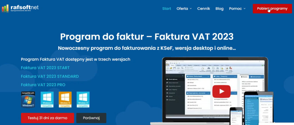 Instrukcja instalacji programu Faktura VAT 2025